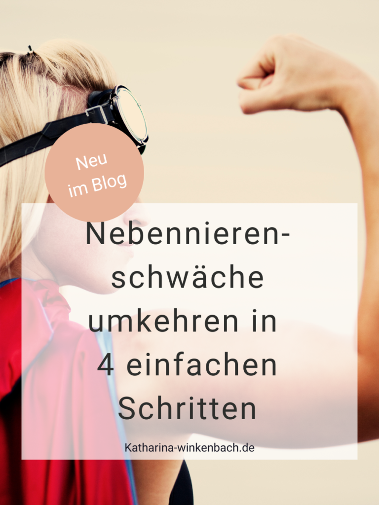 Nebennierenschwäche umkehren in 4 einfachen Schritten